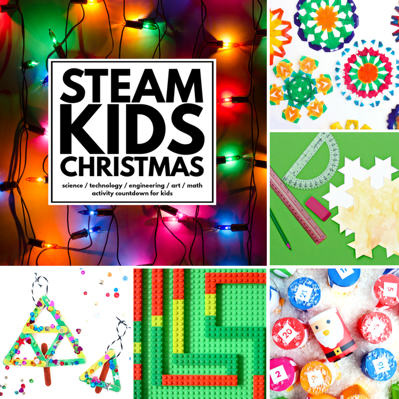 25 Awesome STEAM Activities to keep your kids busy over Winter break!