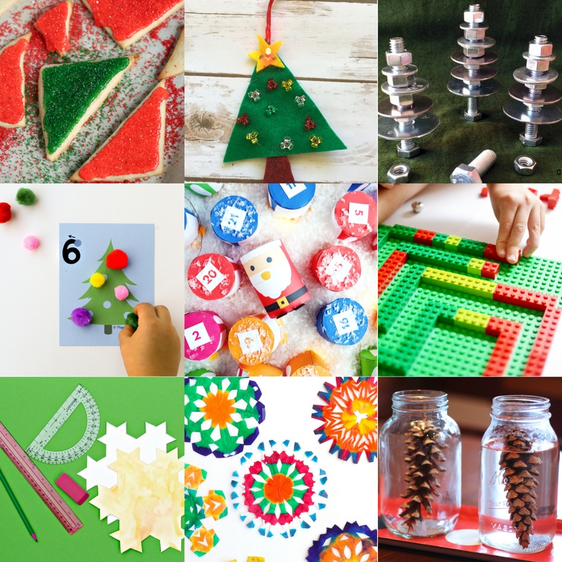 25 Days of Holiday STEAM Activities for Kids